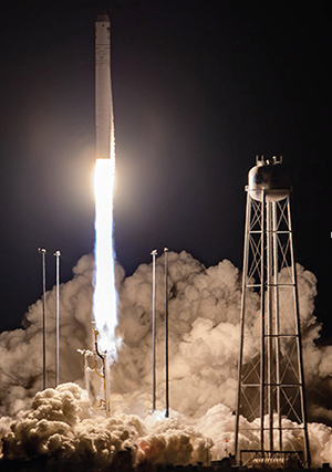 Antares Launch Takes Supplies And Research to Space Station
