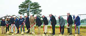 A Year After Catastrophic Fire, Country Club Breaks Ground on New Clubhouse