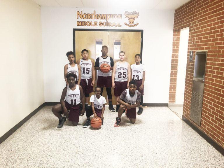 Northampton Sixth Grade Basketball Wins Eastern Shore District Middle School Title