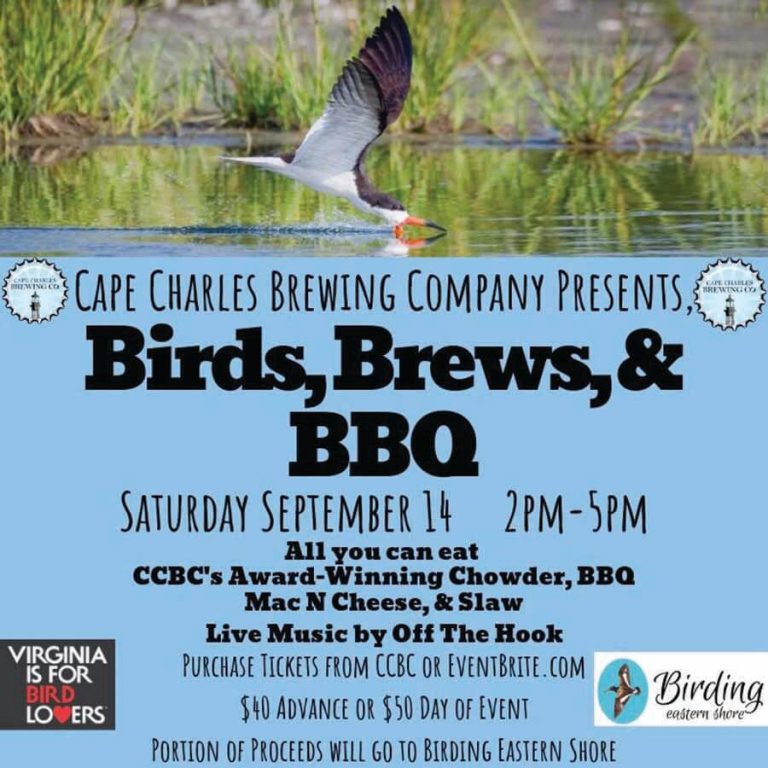Birds, Brews and BBQ Is Sept. 14
