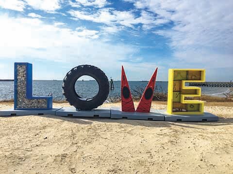 Cape Charles Sends Its Love