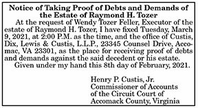 Debts and Demands of the Estate of Raymond H. Tozer 2.12.jpg