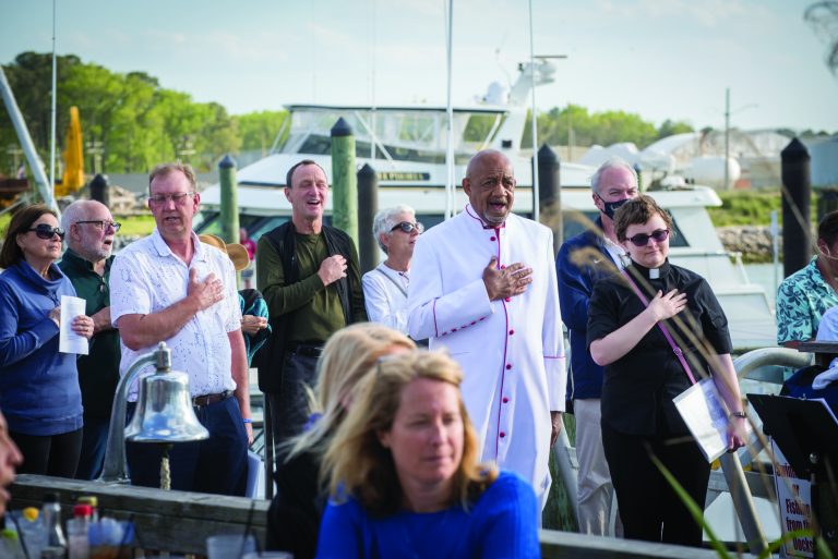 Cape Charles Holds Annual Blessing of the Fleet in Town Harbor