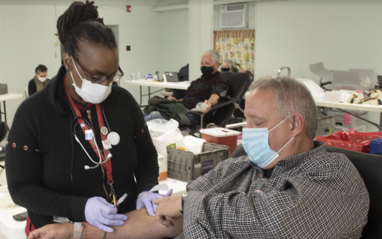 Community Steps Up to Donate Blood