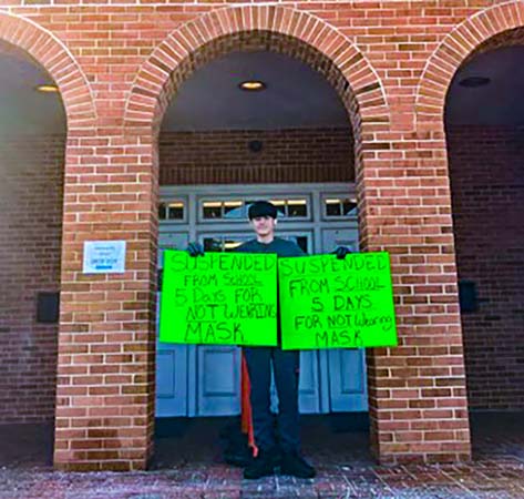 Student Suspended as Debate Continues Over Mask Mandates in Schools