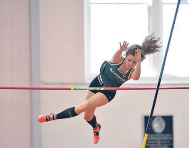 Broadwater Student  Participates in State Track and Field Indoor Championship
