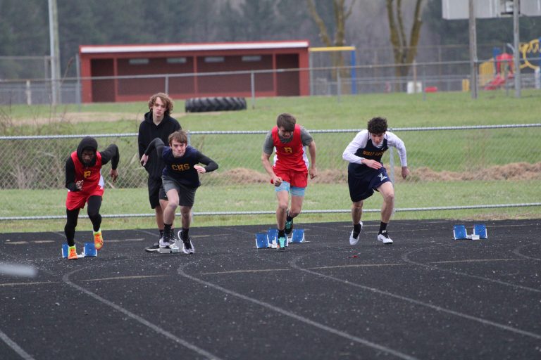 Firebirds and Ponies Compete in Eastern Shore Quad Meet