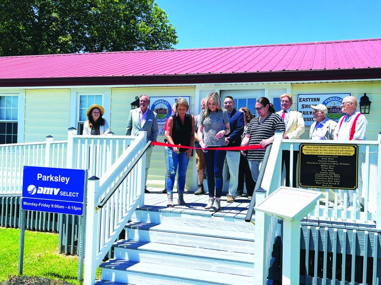 Parksley Celebrates Renovated Town Office; DMV Select Office Marks Five Years