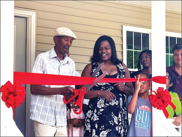 Ribbon Cut on 6 New Affordable Homes in Exmore