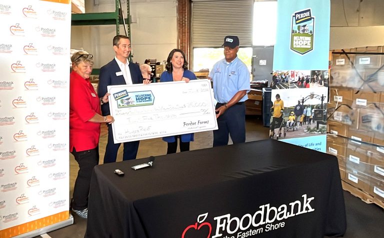 Perdue Farms Donates $25K for Foodbank School Backpack Program