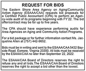 Request for Bids Certified Public Accountant 8.5, 8.12