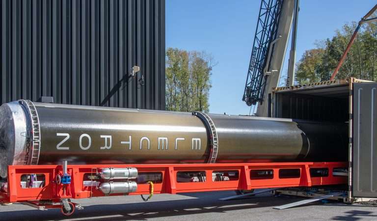Rocket Lab’s Electron rocket arrives at Wallops in preparation for December launch