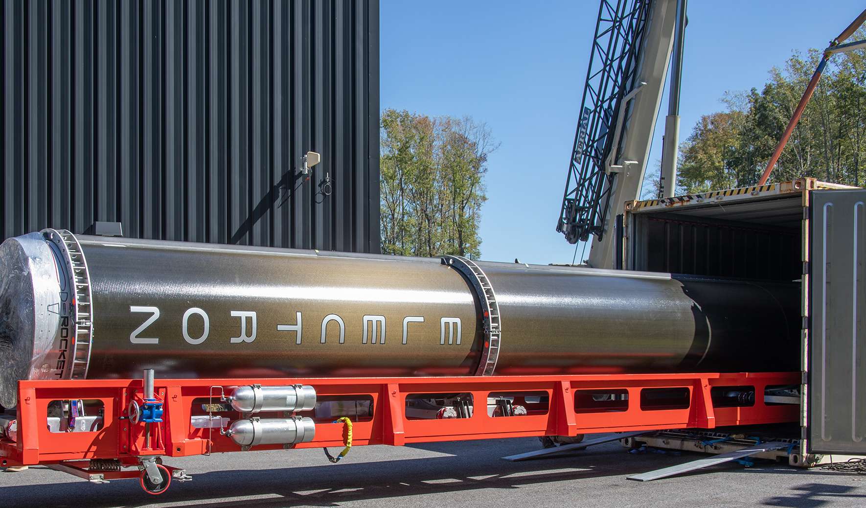 Rocket Labs Electron Rocket Arrives At Wallops In Preparation For