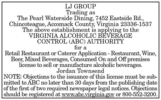 ABC License, The Pearl Waterside Dining