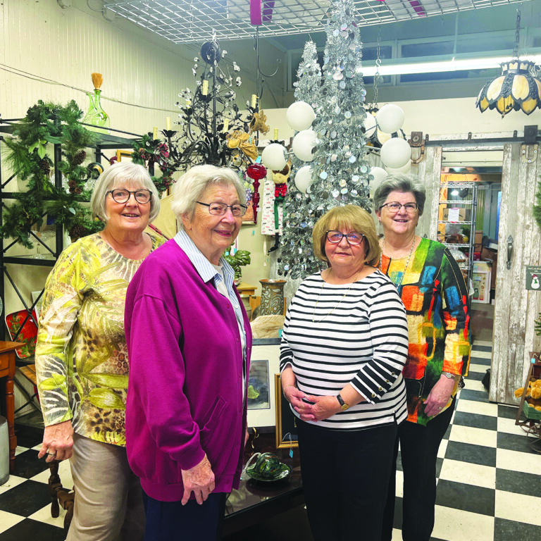 Onancock’s Dogwood Branch, upscale consignment shop, is ready for the holidays