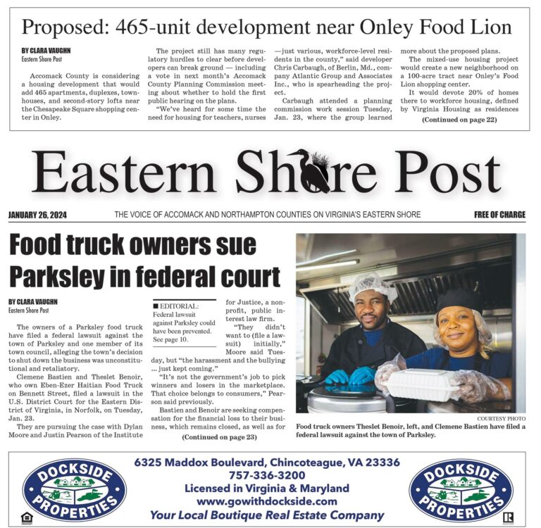 Eastern Shore Post | January 26, 2024