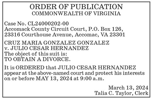 Case CL24000202-00; Divorce Notice
