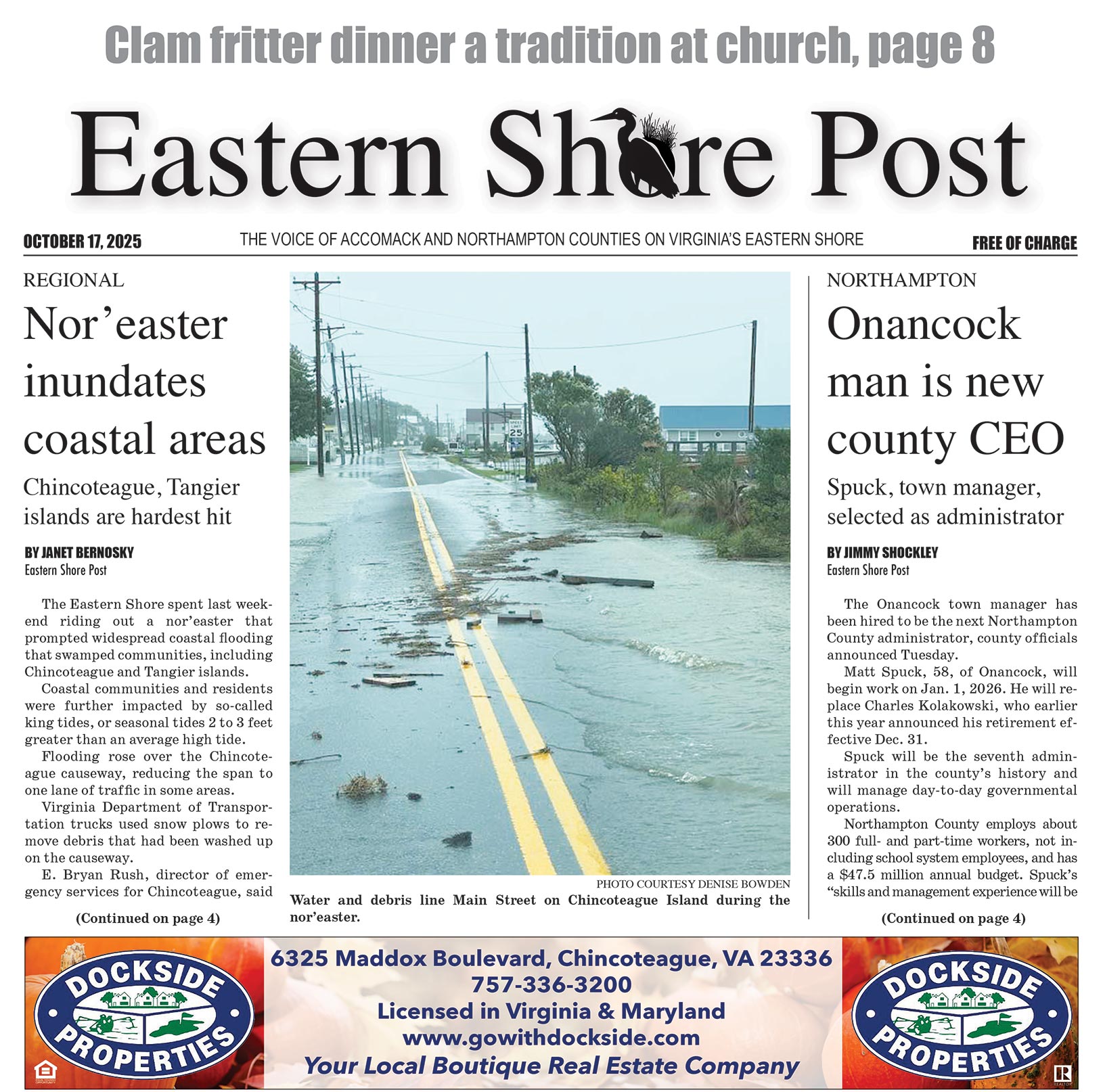 Eastern Shore Post  |  October 17, 2025