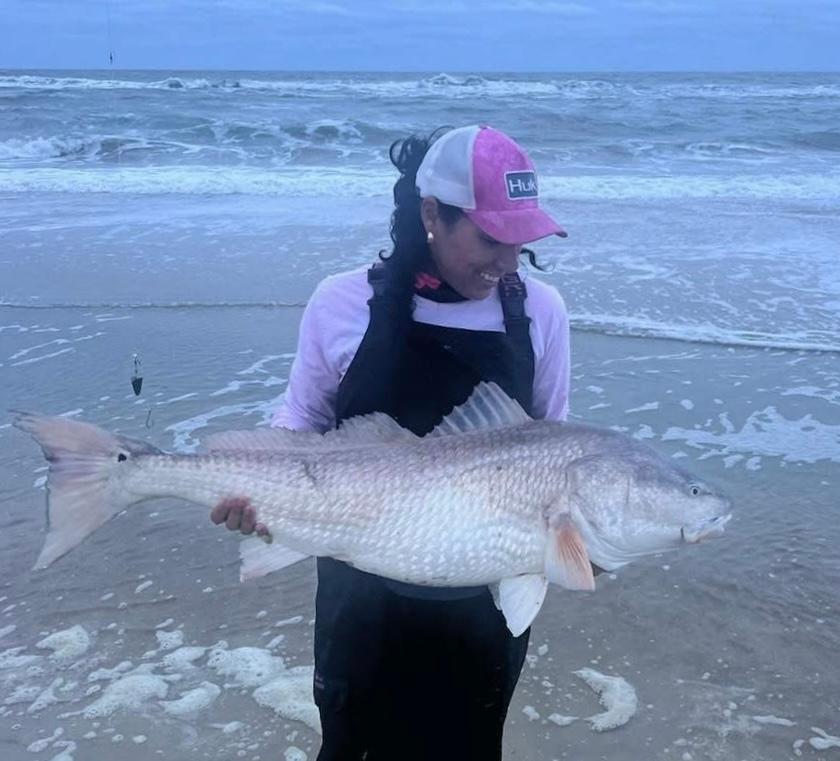 Surf fishermen brave nor’easter