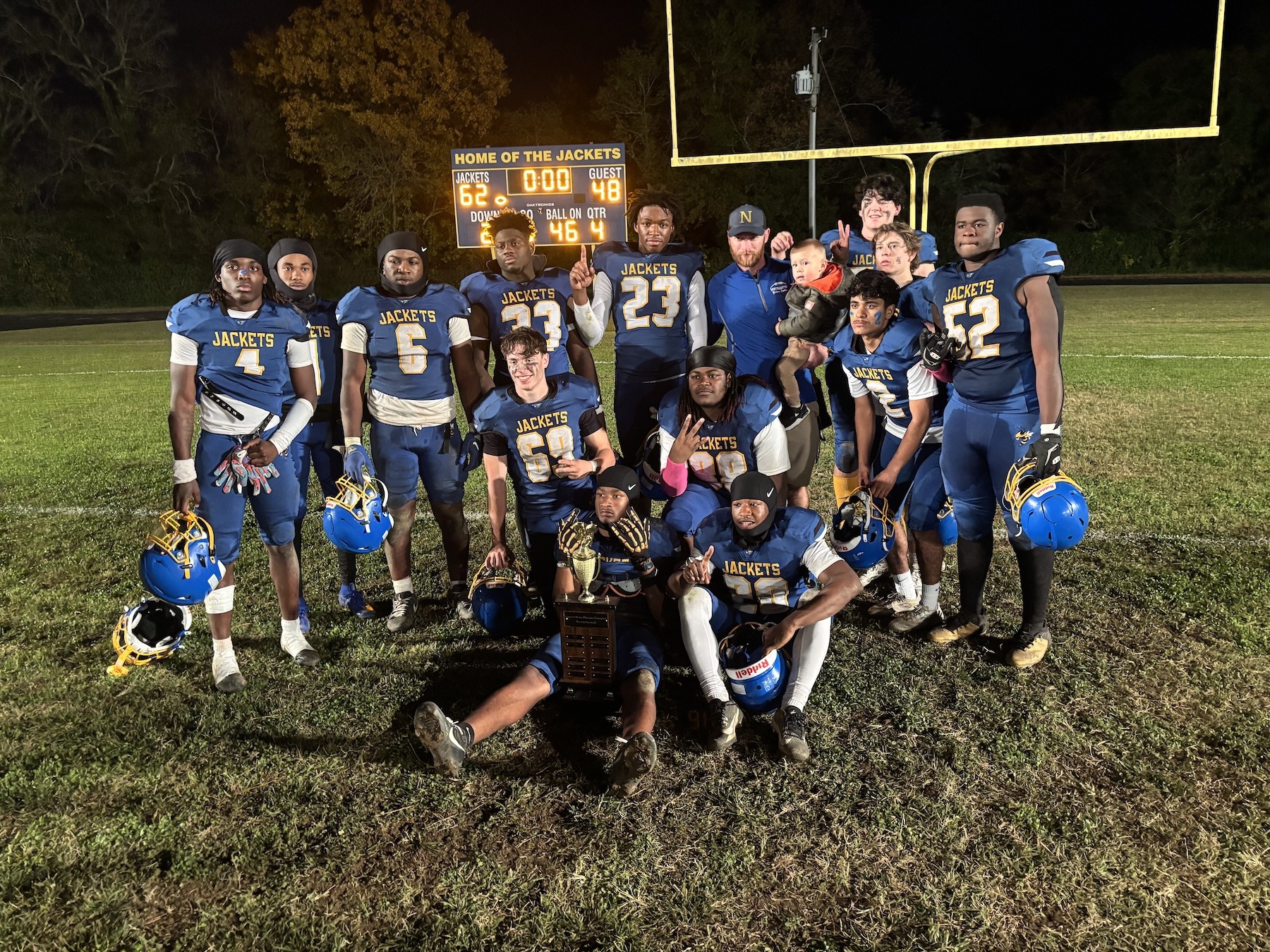 Jackets hold off Warriors to defend district title