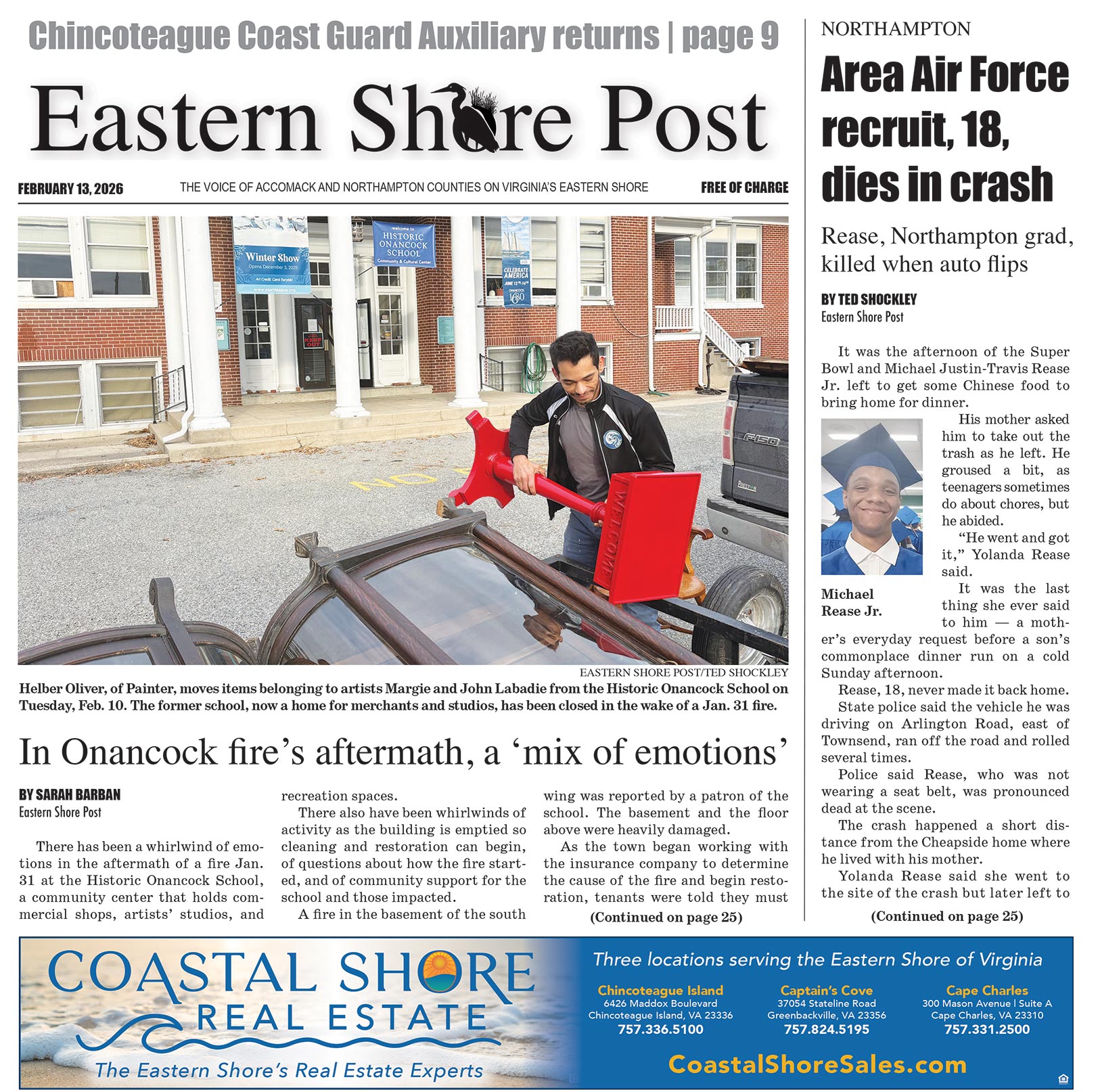 Eastern Shore Post  |  February 13, 2026