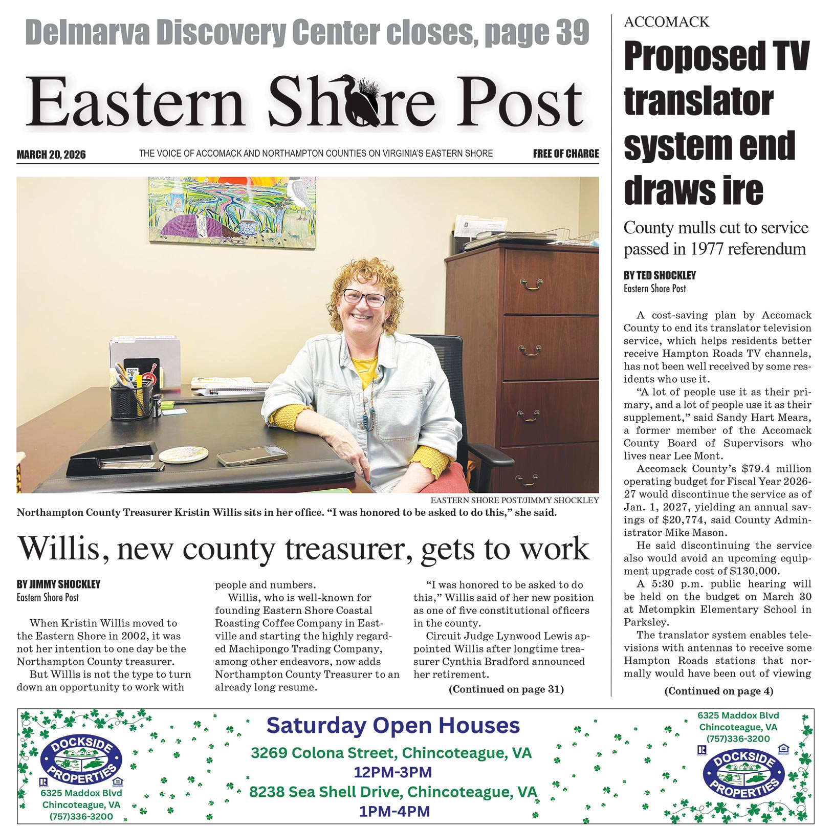 Eastern Shore Post  |  March 20, 2026