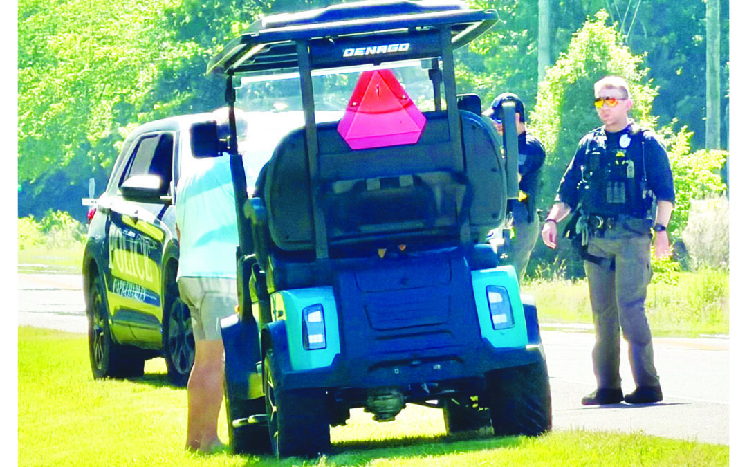Cape Charles police will enforce child safety seat and open container laws on golf carts