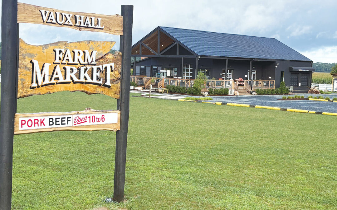 At Vaux Hall near Melfa, a farm market and so much more