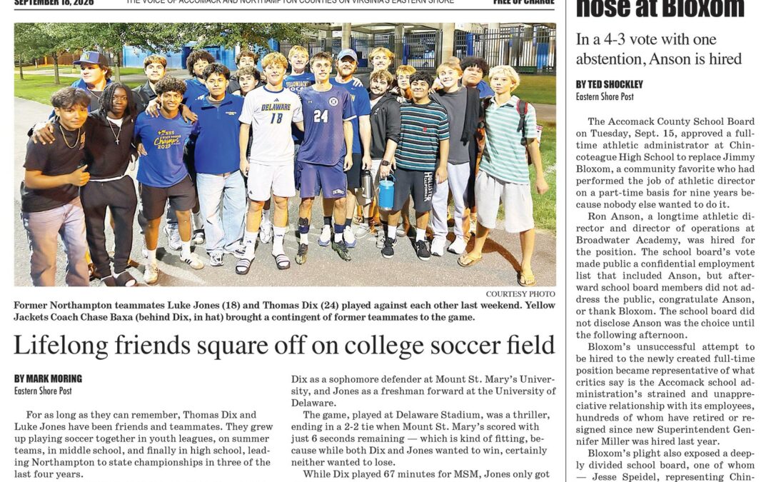 Eastern Shore Post | September 18, 2026